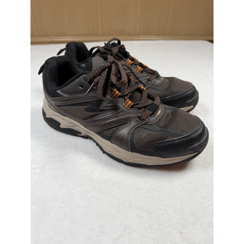 Avia Men's Talus Rugged Trail Walking Shoes Size 9.5 Brown Orange MNAV43GX003L